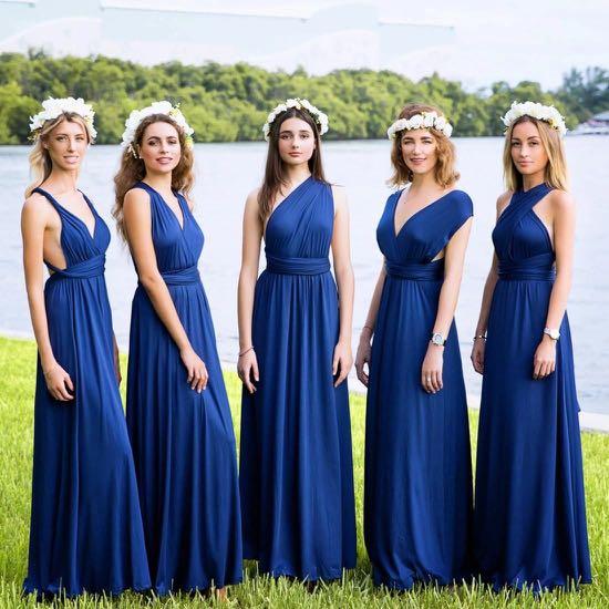 Infinity dress on sale royal blue