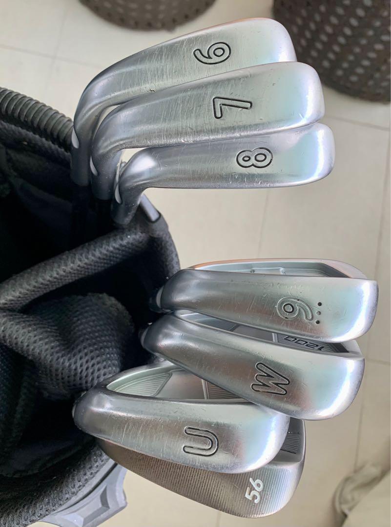 Iron Set Ping i200 6 iron to Gap Wedge + Taylor Made SW, Sports