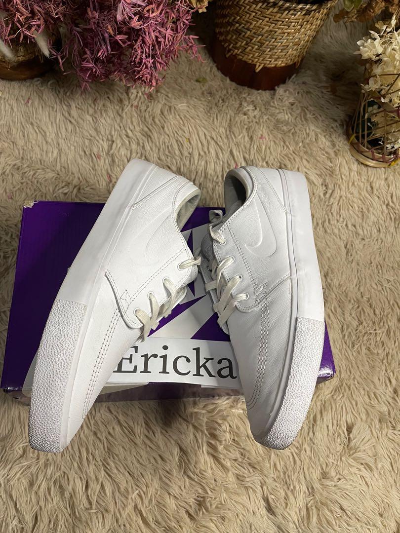 janoski triple white leather