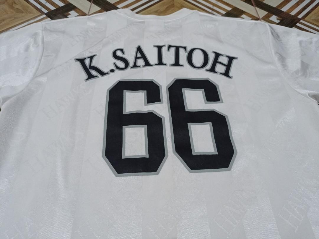 Softbank Hawks Baseball Jersey K. Saitoh 