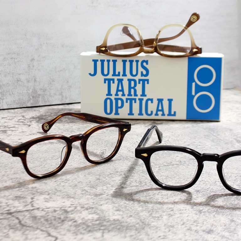 JULIUS TART OPTICAL AR GOLD SIZE : 46 / 48, 男裝, 手錶及配件, 眼鏡