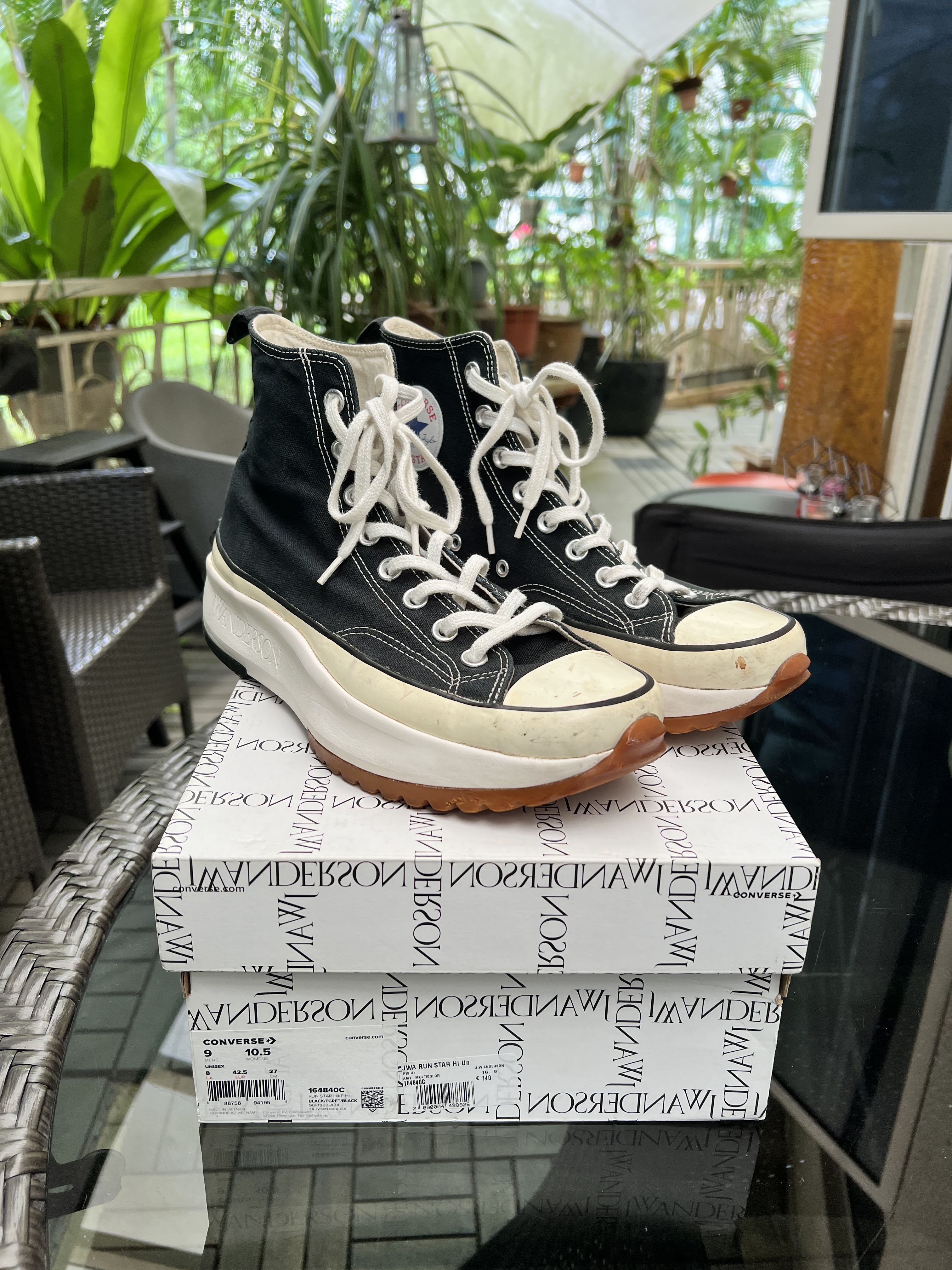 JW Anderson Converse Run Star Hike Hi Men s Fashion Footwear Sneakers on Carousell