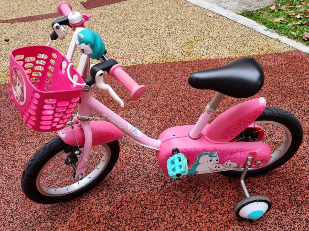 Kids bicycle 14 inch decathlon btwin 