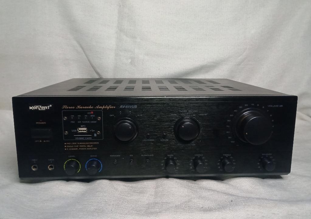 Konzert AV602UB Amplifier with Bluetooth, Audio, Soundbars, Speakers