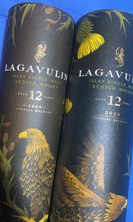 Lagavulin 12 cask Strength 2019/2020 ( bundle)