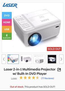 Laser 2-in-1 Multimedia Projector