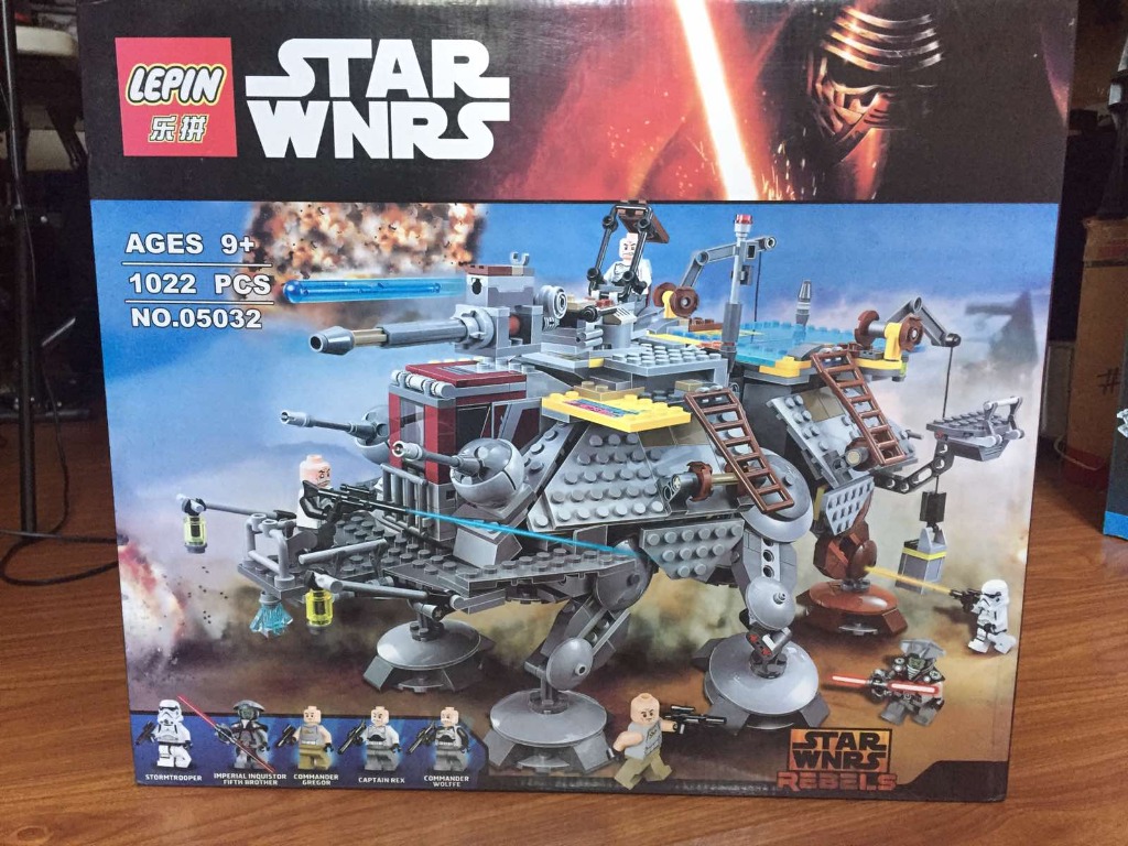 Lepin at te shop