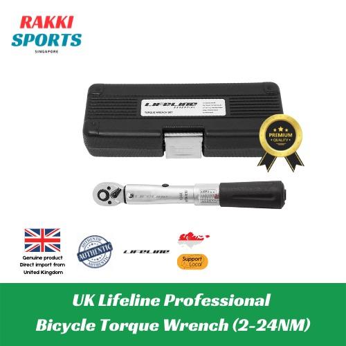 Lifeline Bicycle Torque Wrench Set (224nm) Mini Torque Wrench (5nm), Sports Equipment
