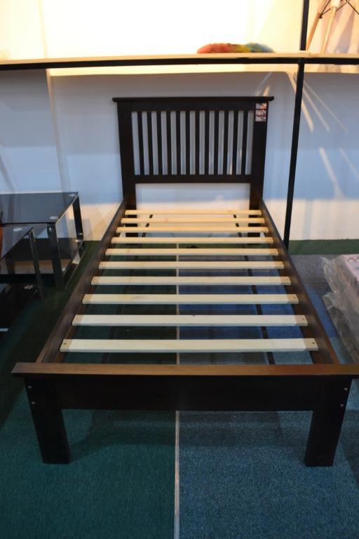 Longlife Howard Bed Frame, Home furniture, Malaysian Rubber Wooden Bed