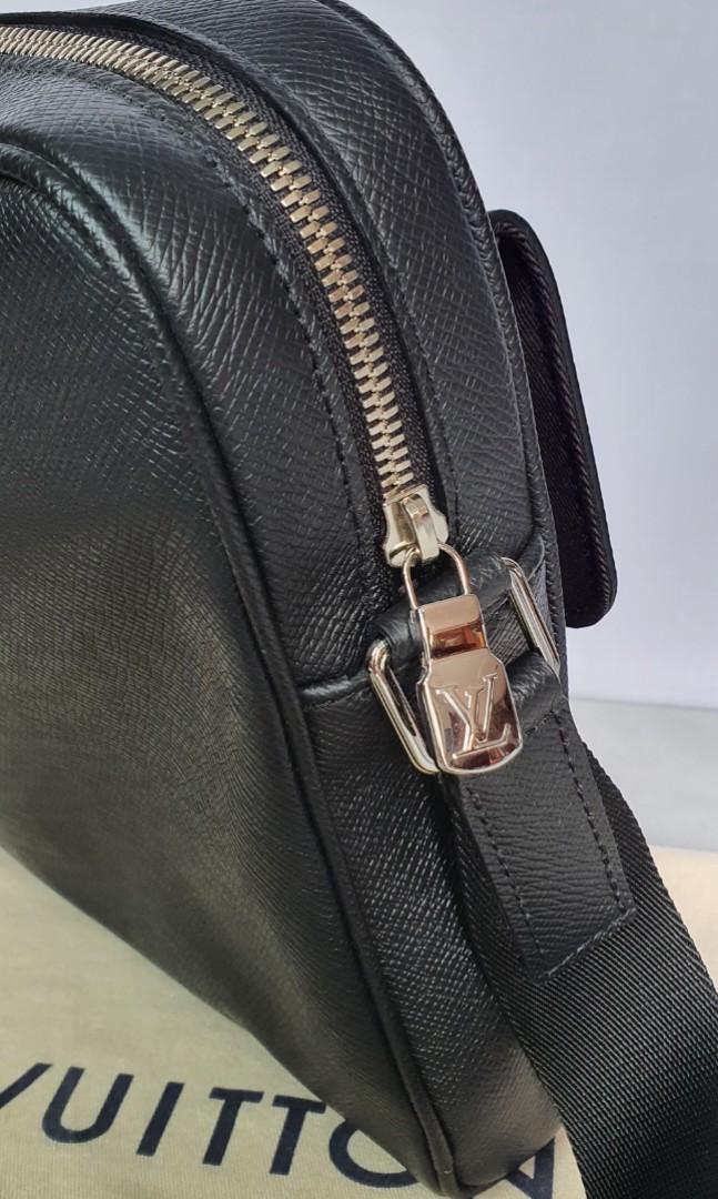 Louis Vuitton Alex Backpack Taiga Cowhide Leather with Silver