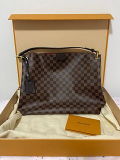Louis Vuitton Graceful MM Damier Ebene, Luxury, Bags & Wallets on Carousell