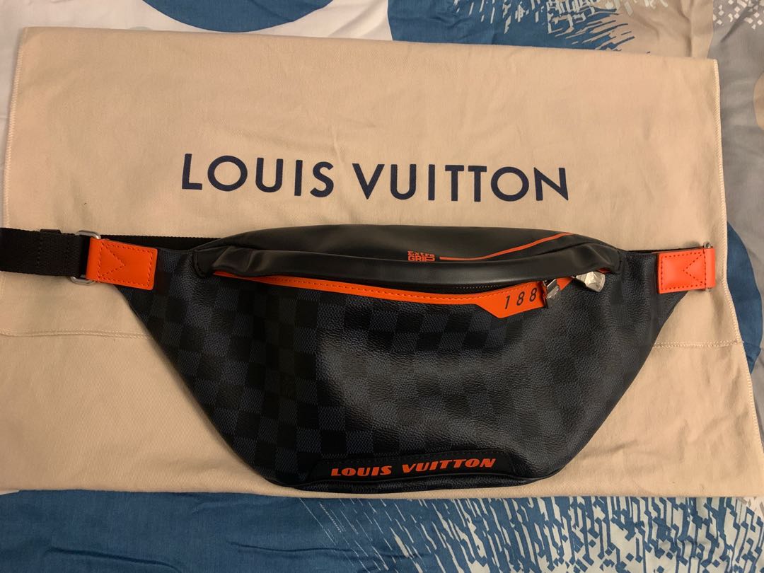 Louis Vuitton box bag, Men's Fashion, Bags, Belt bags, Clutches