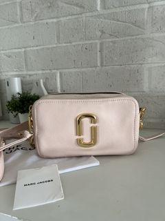 Sold Out Style! Marc Jacobs Softshot 21 Leather Crossbody Bag Pink Tutu