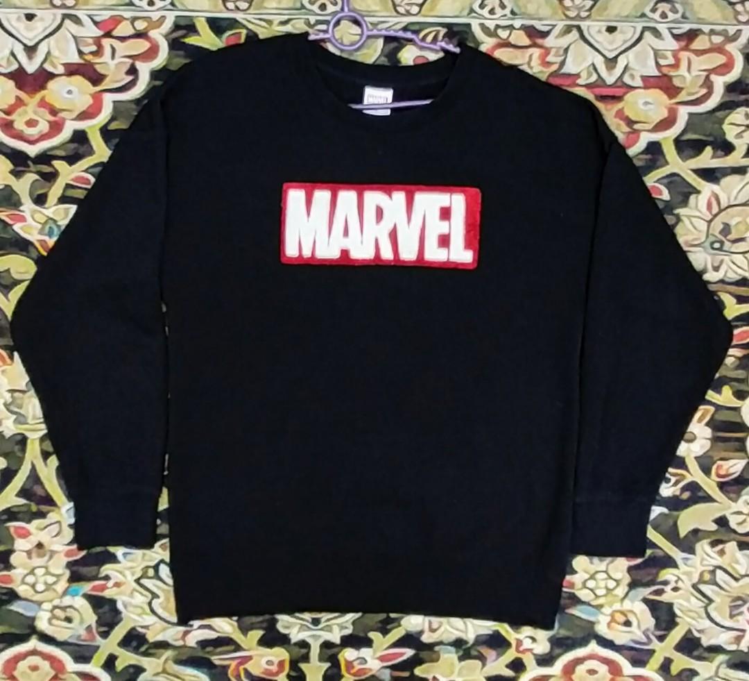 Black marvel sweatshirt store