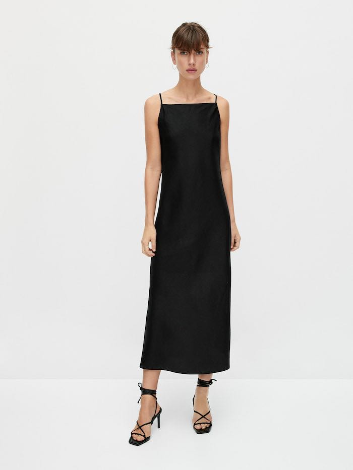 Massimo dutti hot sale linen dress
