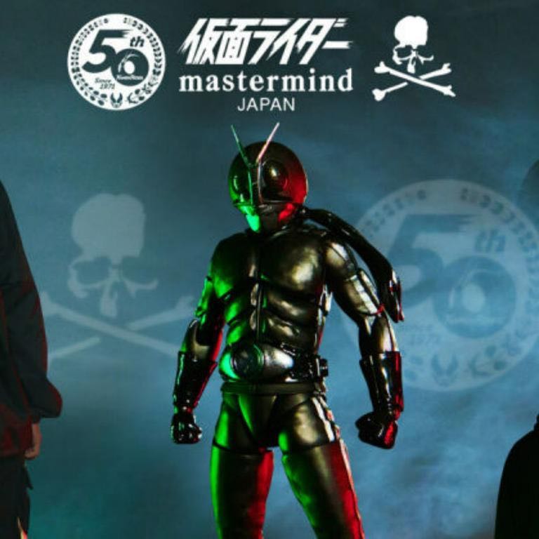 mastermind JAPAN x 仮面ライダー50周年記念コラボ S.H.F