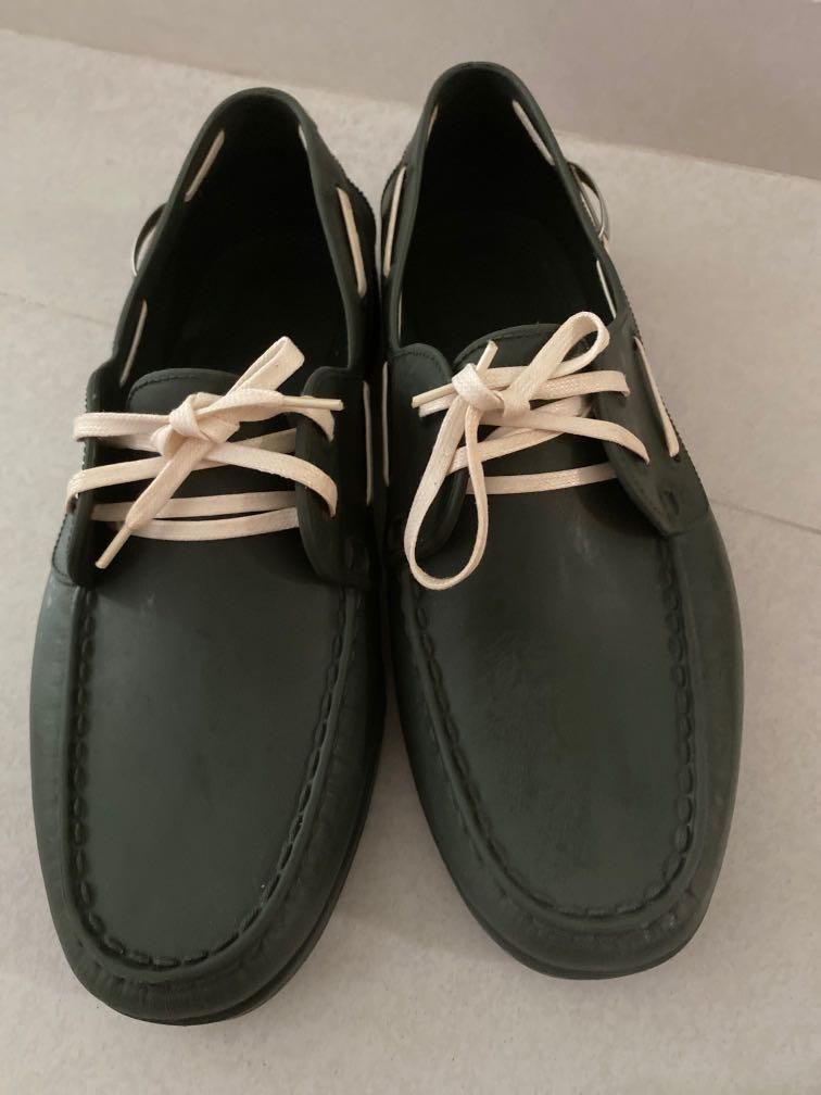 Men rubber formal shoes Women s Fashion Footwear Loafers on Carousell