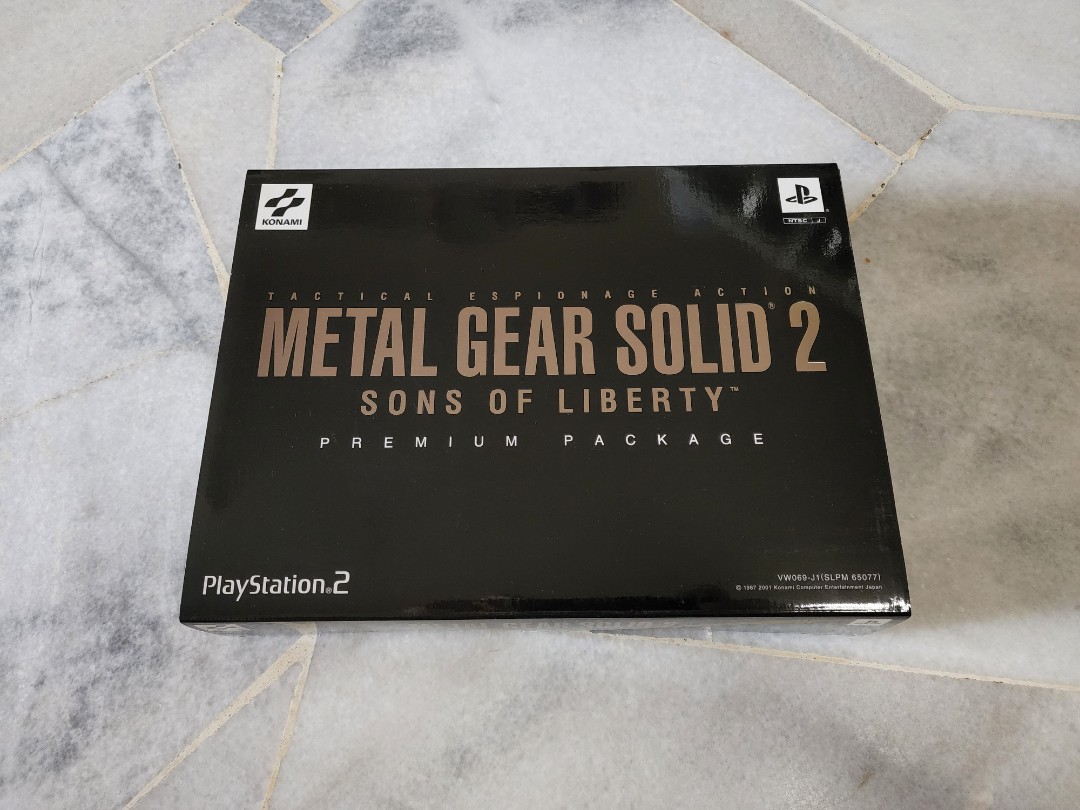 MGS] Metal Gear Solid 2 Premium Package, Video Gaming, Video Games 