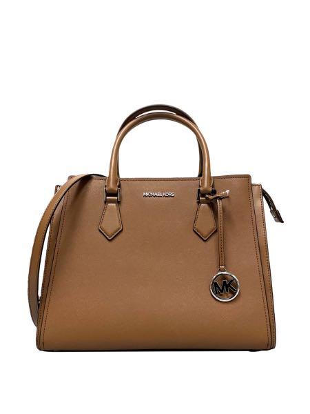 Michael kors hope large saffiano leather satchel clearance