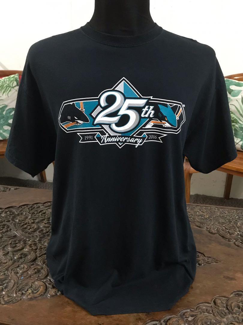 Sharks 25th clearance anniversary shirt