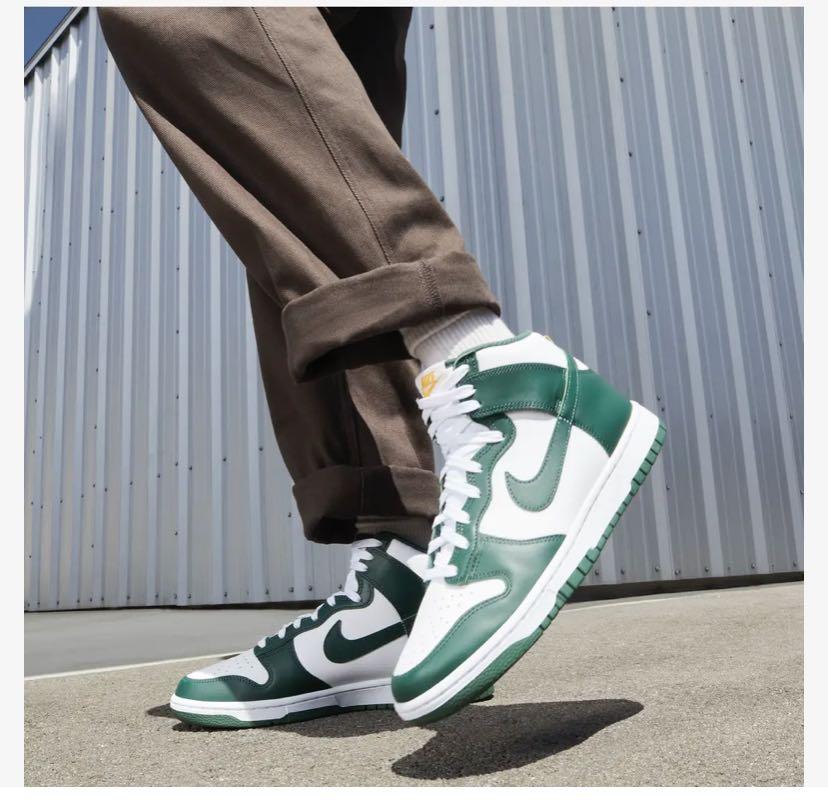 NIKE DUNK HIGH PRO GREEN 27㎝ ダンクハイ グリーン - スニーカー