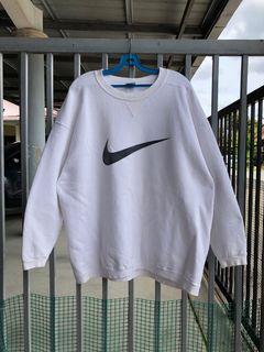 grey nike hoodie black tick