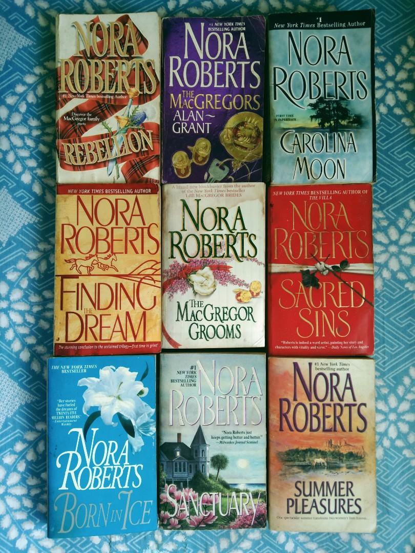 Nora Roberts Collection Hobbies And Toys Books And Magazines Fiction And Non Fiction On Carousell 1594