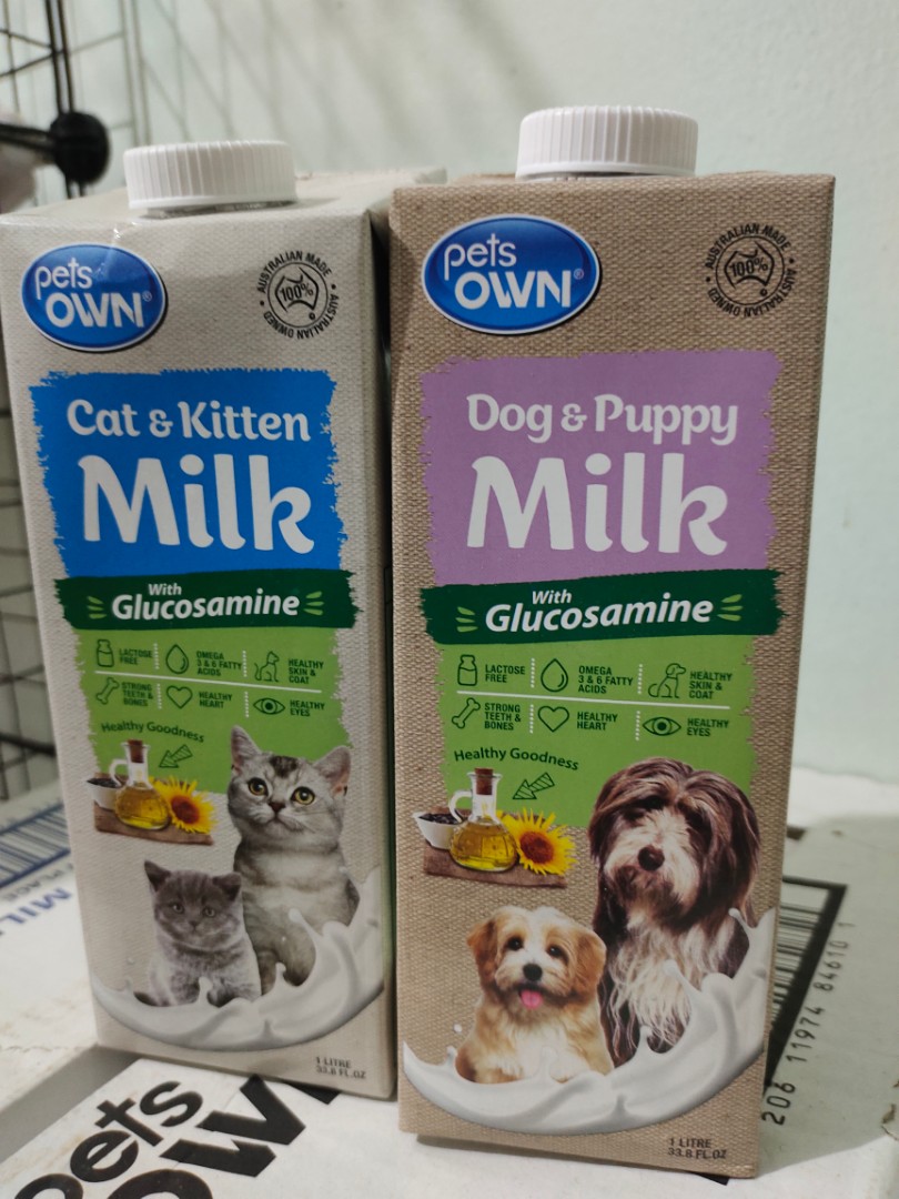 Pets own dogs and cats milk, Pet Supplies, Pet Food on Carousell