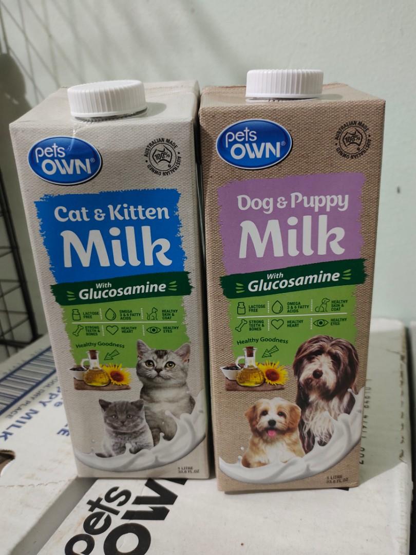 Pets own dogs and cats milk, Pet Supplies, Pet Food on Carousell