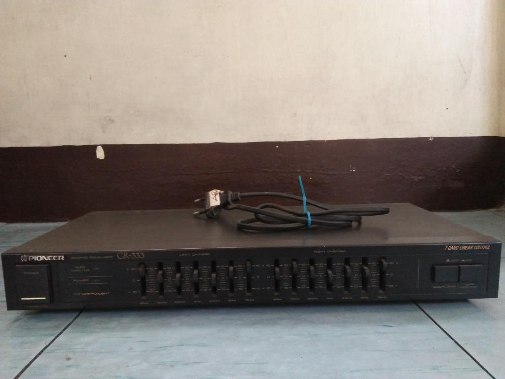 Pioneer Graphic Equalizer, GR333, Audio, Soundbars, Speakers