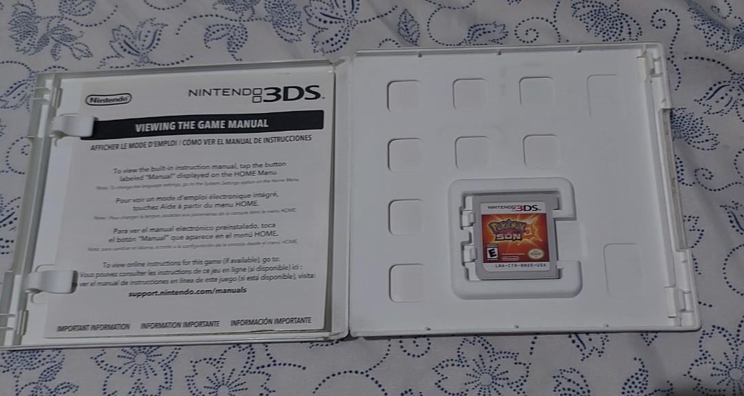 Pokemon Sun (Category: Nintendo) located in Valenzuela. Submitted by wammiboy (Listing ID 1156653836, Image 2). Description: No issues.