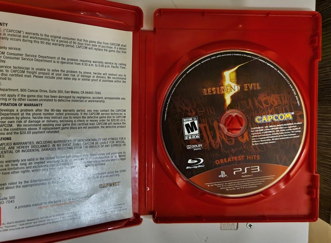 PS3 - Resident Evil 5 (Category: PlayStation) located in Quezon City. Submitted by charami (Listing ID 1156640566, Image 3). Description: .