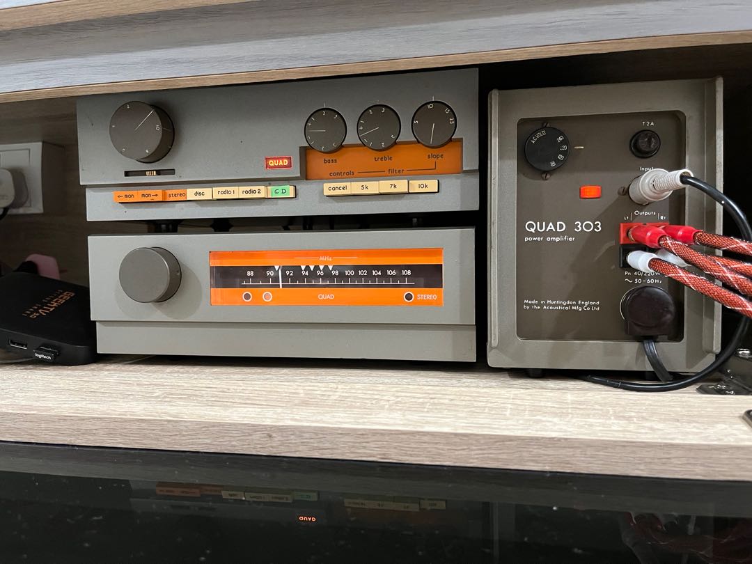 QUAD クオード 303 パワーアンプ/QUAD 33 プリアンプ/QUAD FM3