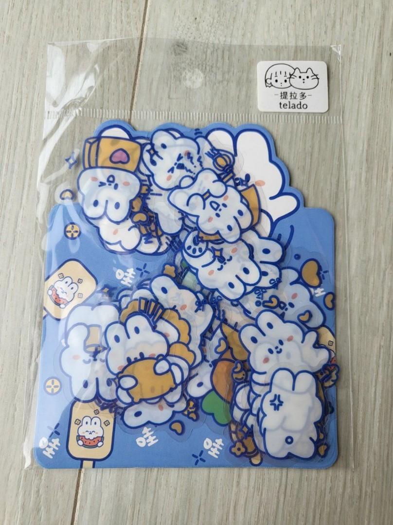 rabbit sticker pack, Hobbies & Toys, Stationery & Craft, Stationery ...