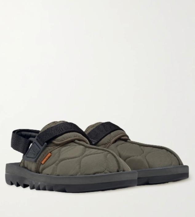 Reebok leather top sandals