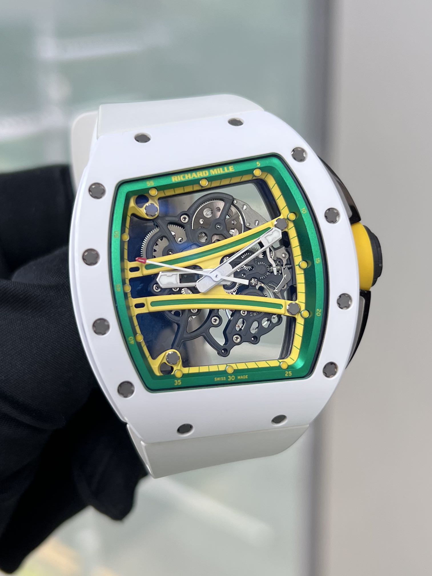 Richard mille yohan blake white sales