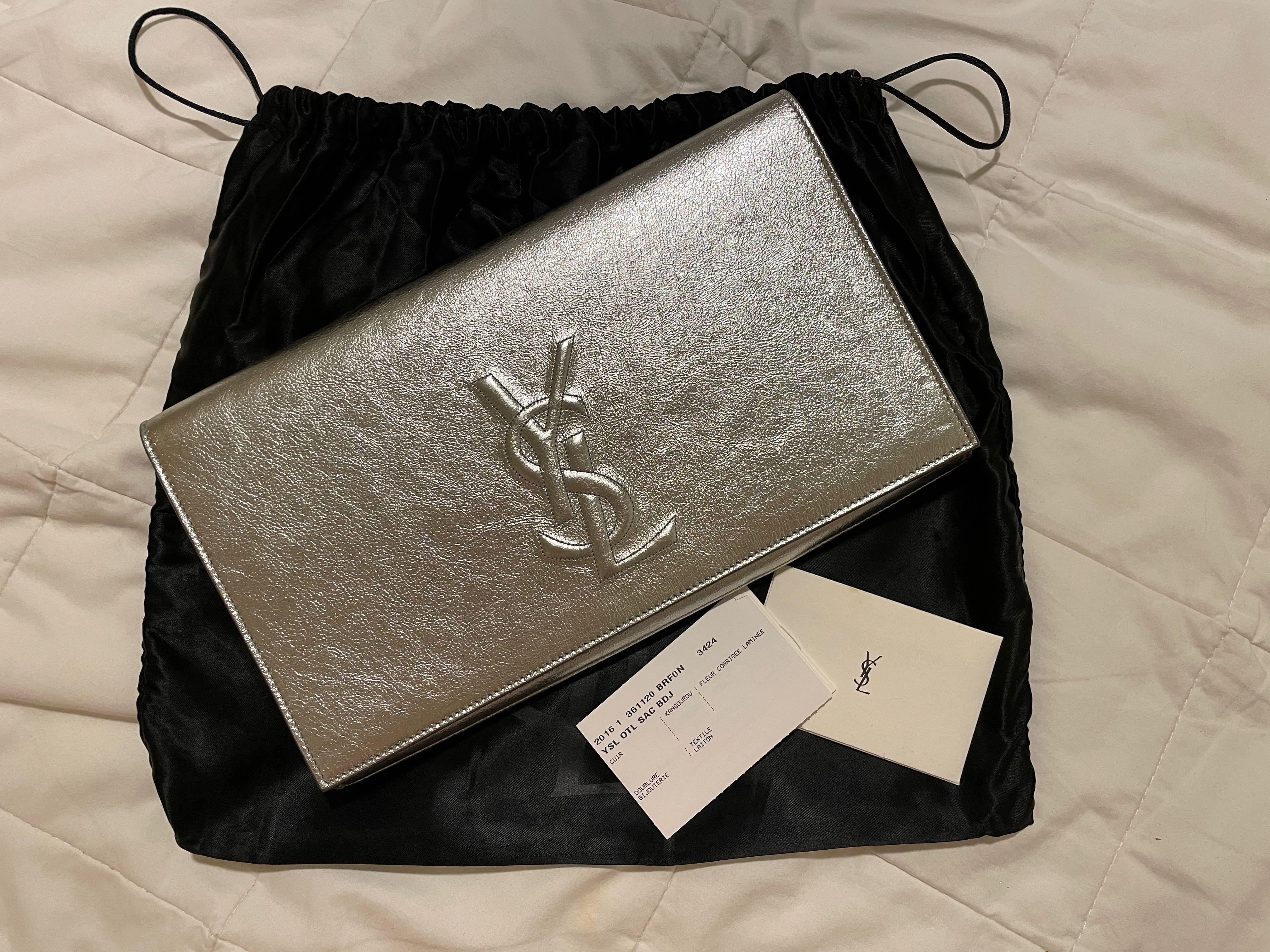 Yves Saint Laurent Clutch bags Golden Metal ref.15259 - Joli Closet
