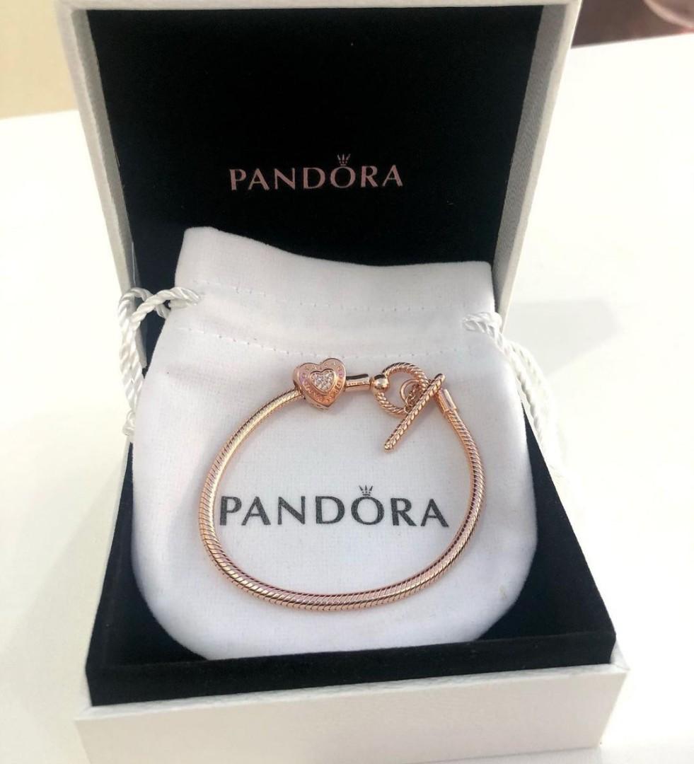 ❣️SALE ❣️ PANDORA AUTHENTIC ROSEGOLD t 