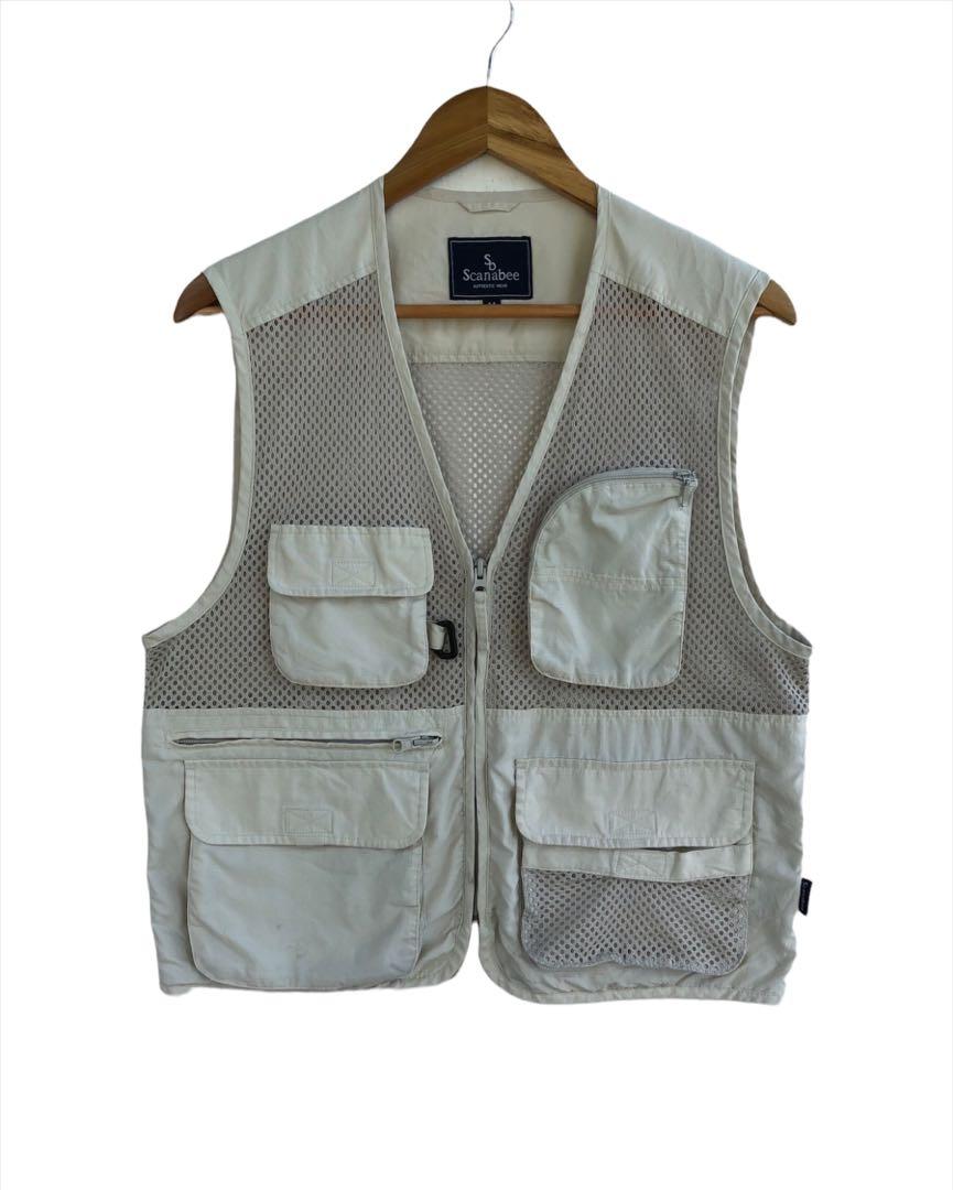 Scanabee Fishing Vest Jacket, Men's Fashion, Tops & Sets, Vests on Carousell