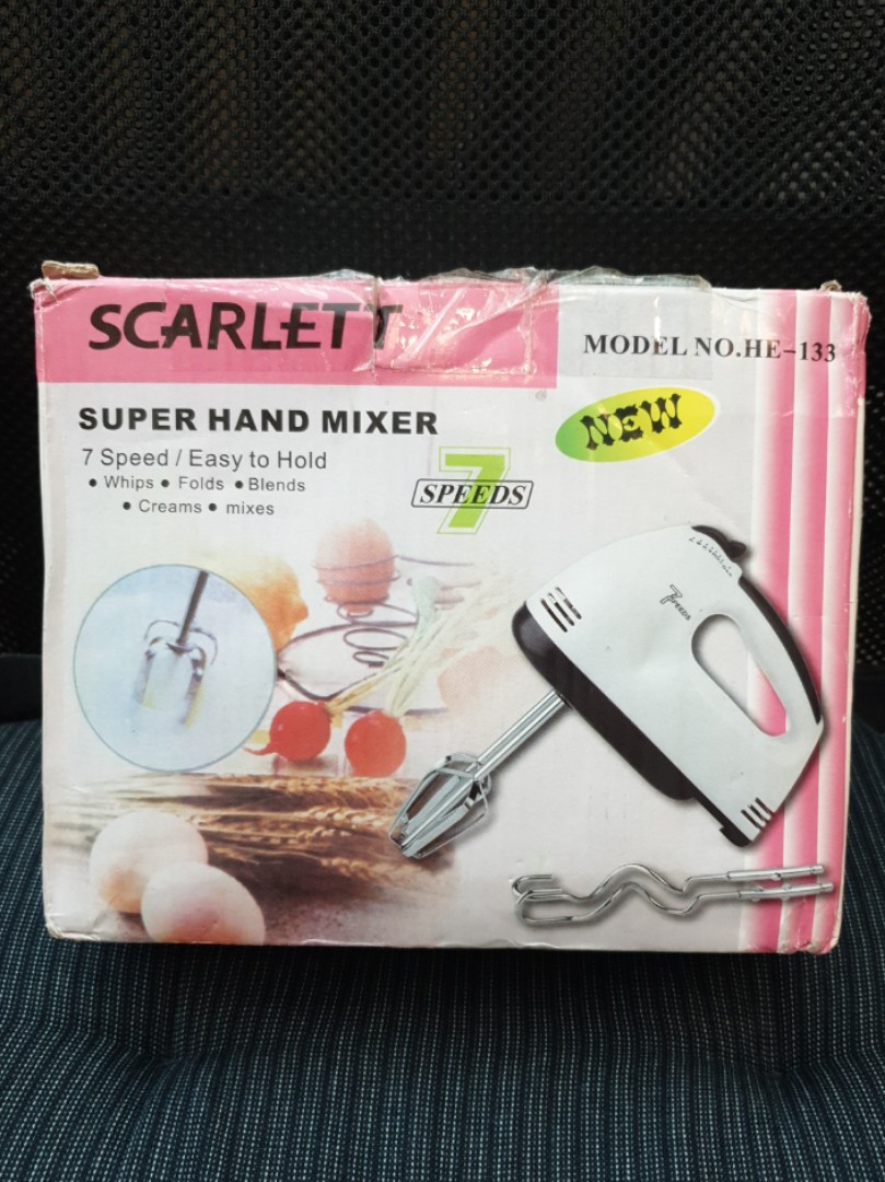 Scarlett Super Hand Mixer, TV & Home Appliances, Kitchen Appliances
