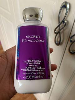 Secret Wonderland Body lotion by Bath & Body Works