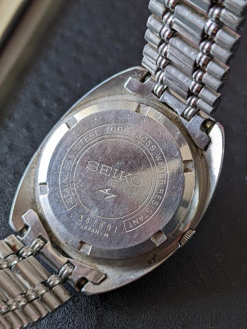 Seiko 7006-8059 Automatic Watch, Men's Fashion, Watches & Accessories,  Watches on Carousell