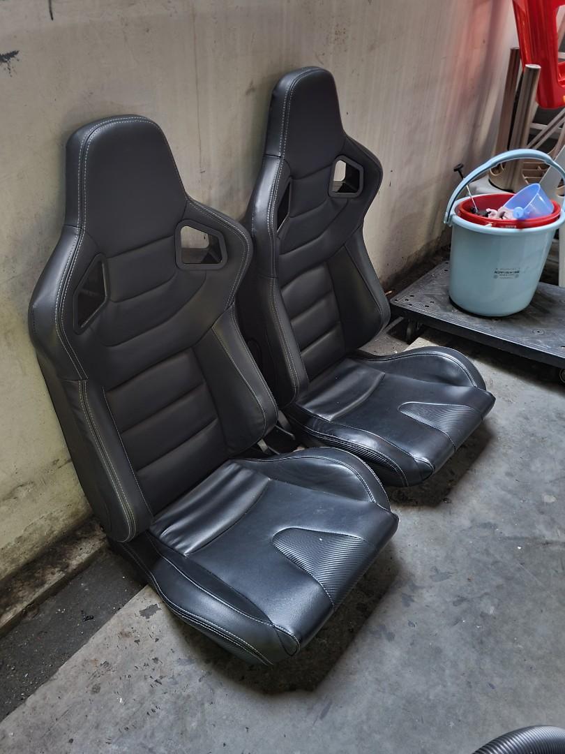 Semi Bucket Seats Civic FC, Car Accessories, Accessories on Carousell