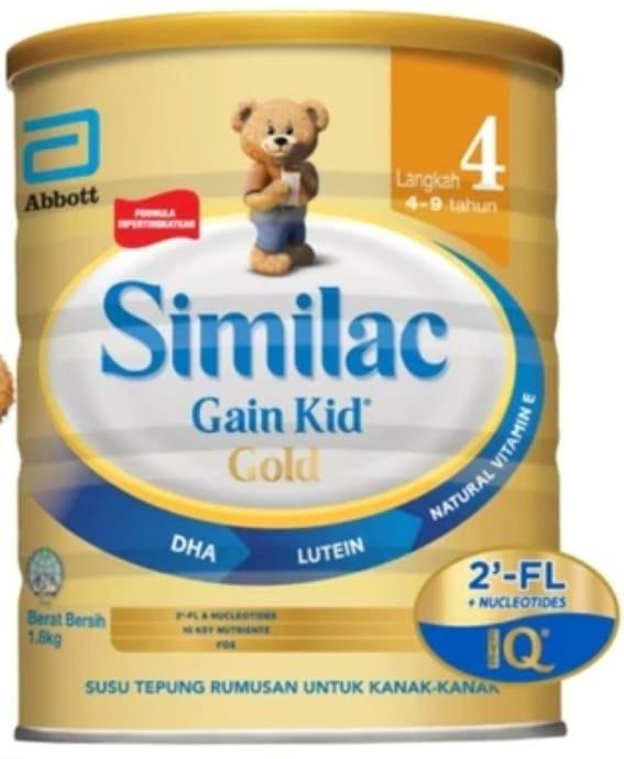 Similac gain kid 4 top