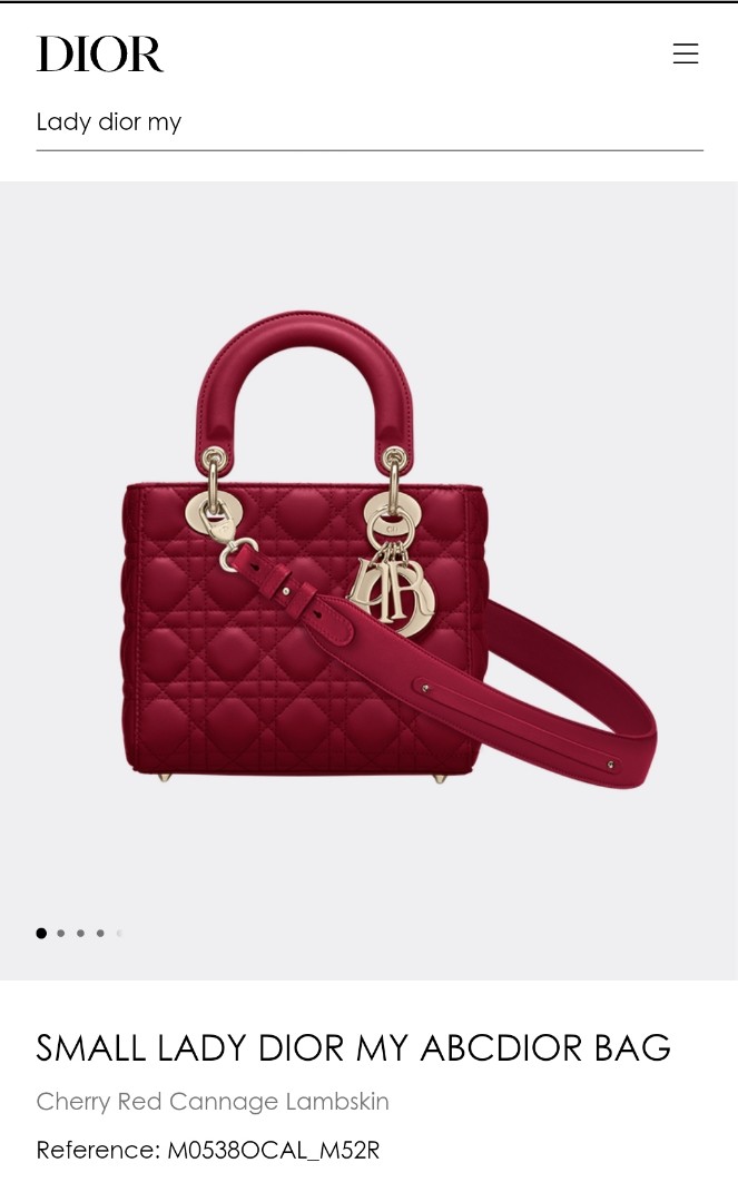 My abcdior on sale lambskin bag price