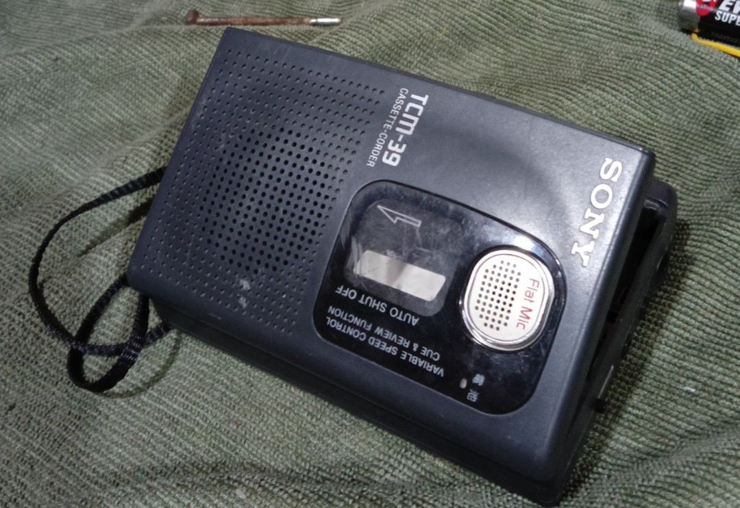 Sony TCM 39, Hobbies \u0026 Toys, Memorabilia \u0026 Collectibles, Vintage  Collectibles on Carousell