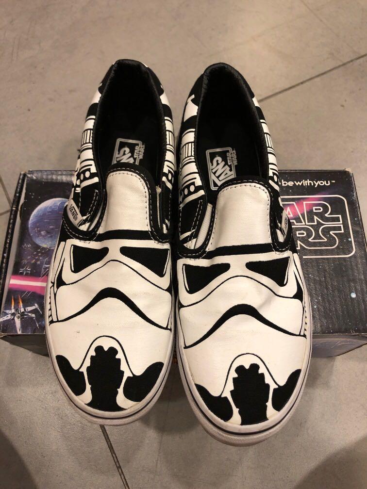 Star Wars Stormtrooper Vans Classic Slip On Babies Kids Babies