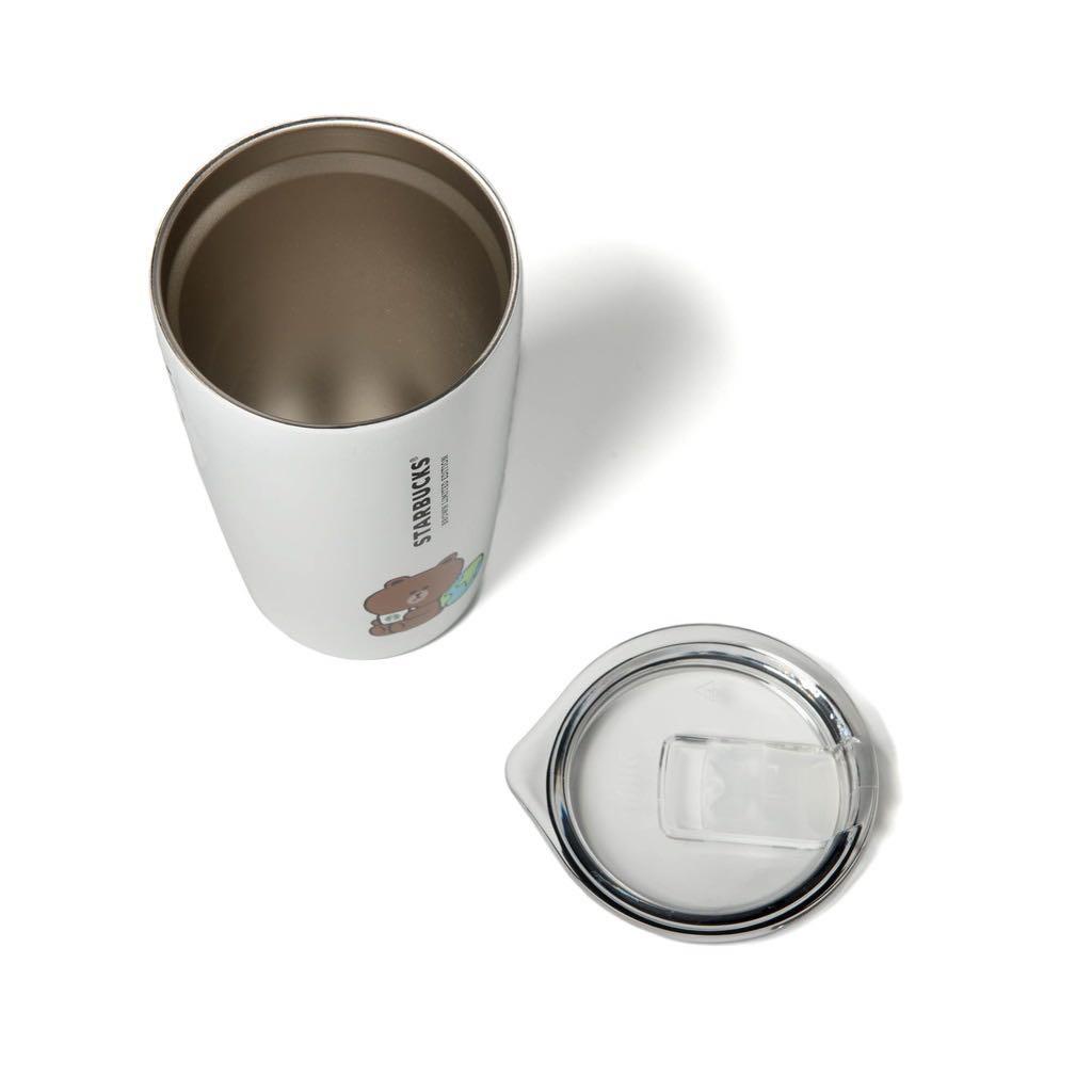 Starbucks LINE Earth Day Stainless Steel Traveller Tumbler, Furniture & Home Living, Kitchenware