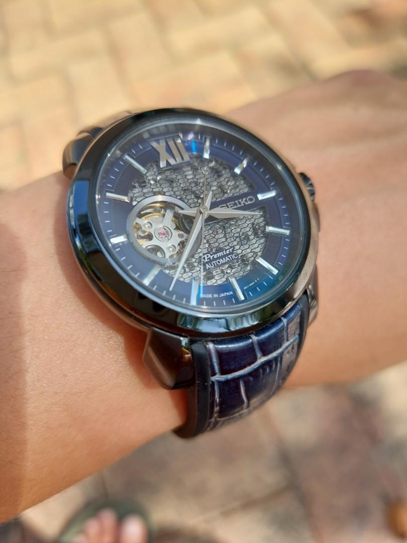 Seiko novak hot sale djokovic skeleton