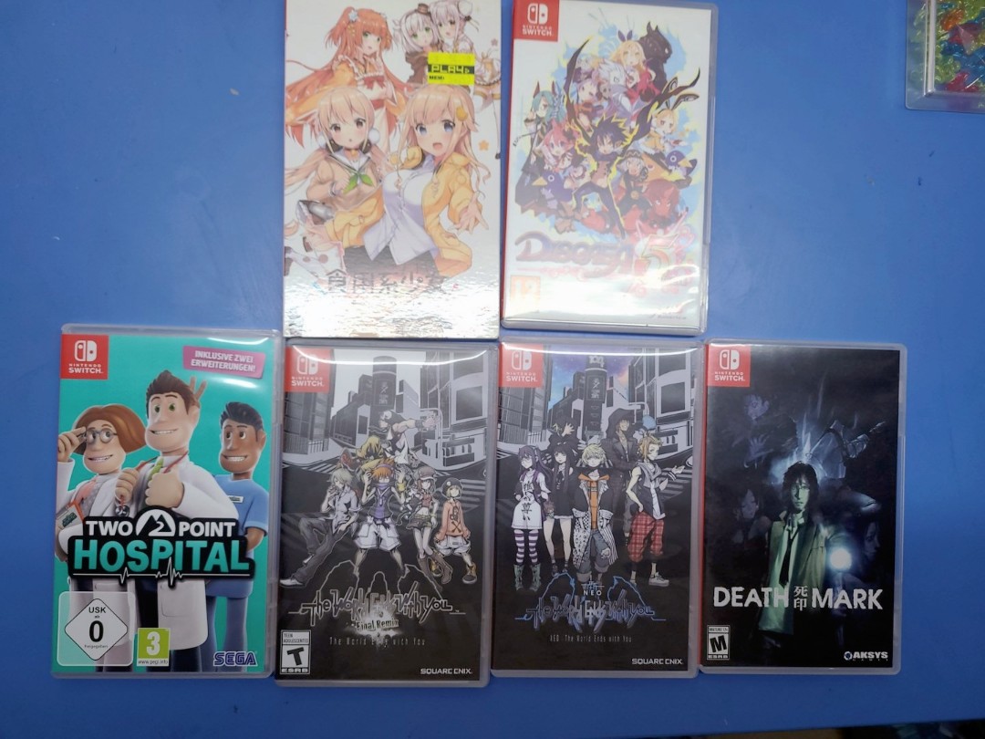 Switch Game Clearance, Video Gaming, Video Games, Nintendo on Carousell